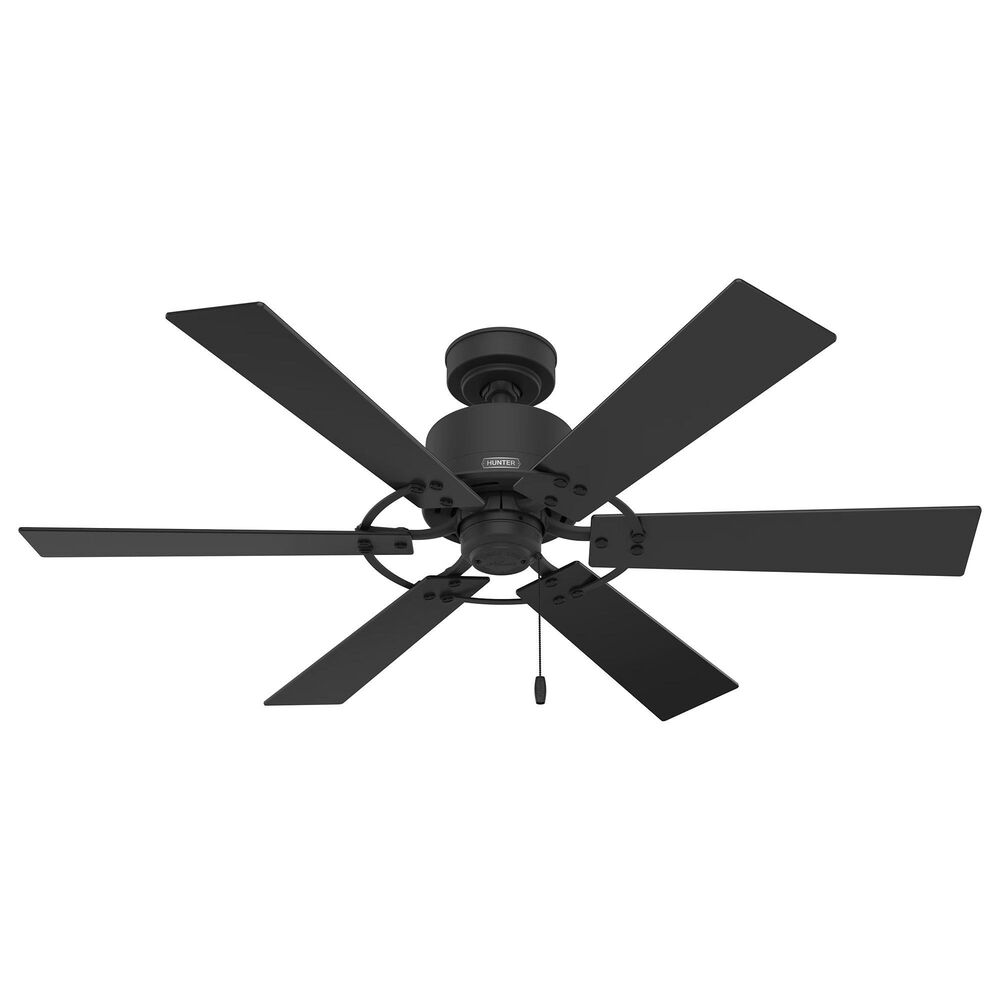 Hunter Gilrock 52&quot; Ceiling Fan in Matte Black, , large