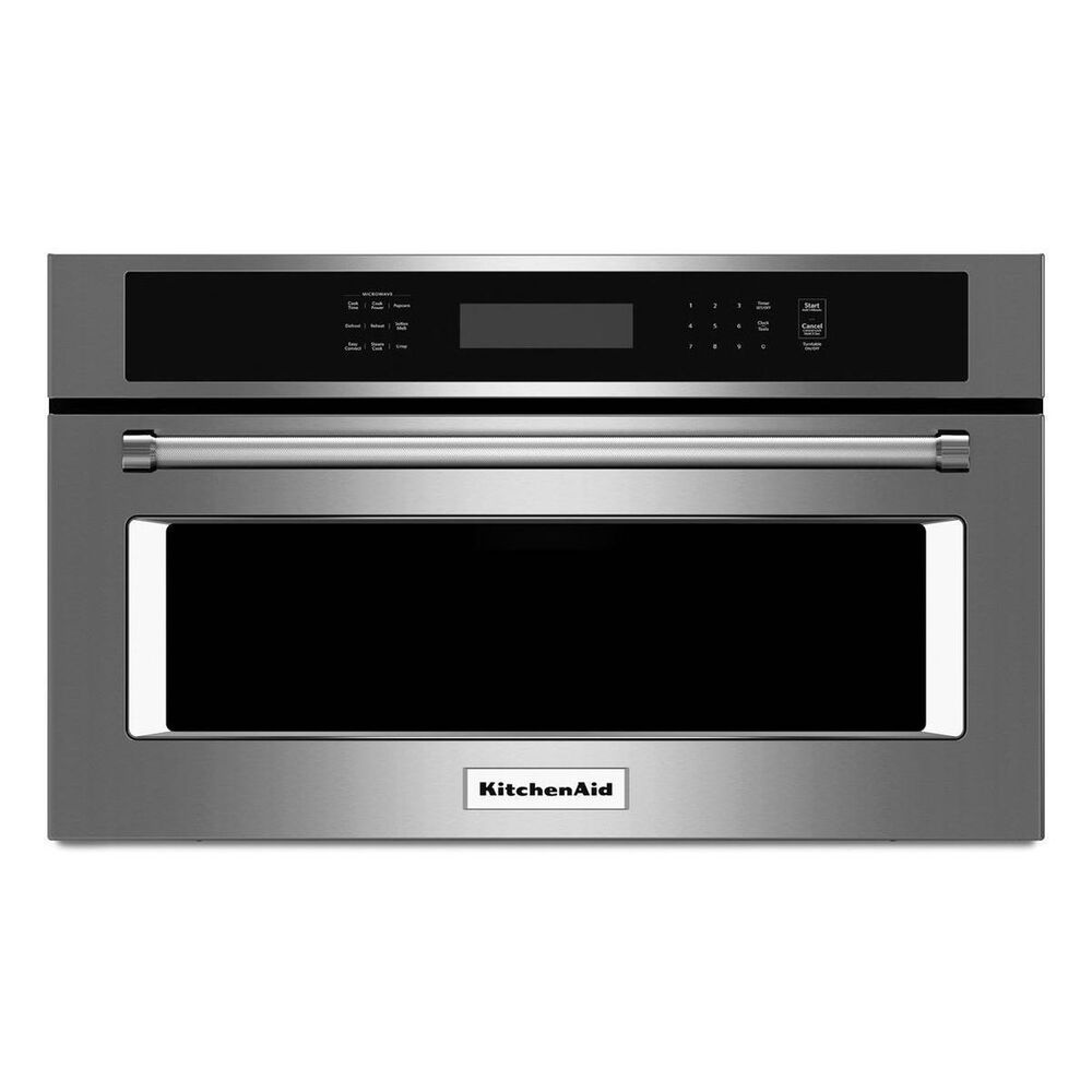 KitchenAid 30" Built-in Pro Microwave with Convection, , large