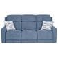 Aurora Furnishings Power Reclining Sofa in Mina Jeans, , large