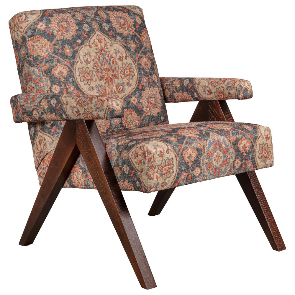 Bassett Hunt Club Accent Chair in Smoke, , large