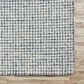 L&R Resources Criss Cross Ivory and Stone Blue 10" x 14" Area Rug, , large
