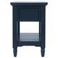 Waltham Westport Leg Chairside Table in Navy, , large