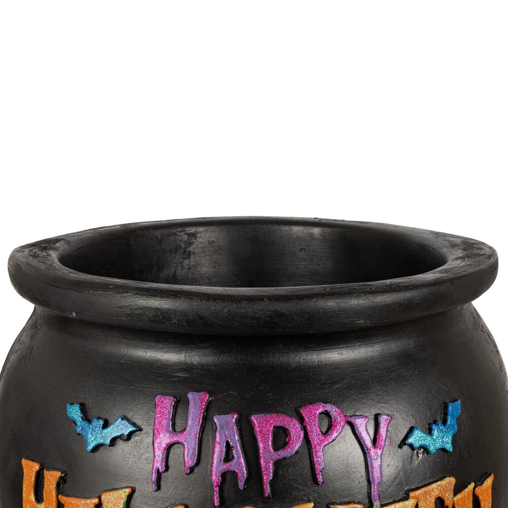 The Gerson Company Magnesium Halloween Cauldron in Black, , large