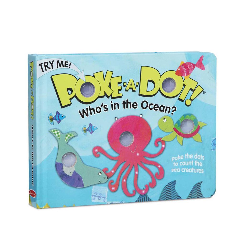 Melissa & Doug Poke-A-Dot: Who's in the Ocean, , large
