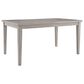 Ashley Parellen Rectangular Dining Table in Gray - Table Only, , large