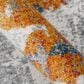 Amer Rugs Montana 2" x 3" Orange and Blue Area Rug, , large