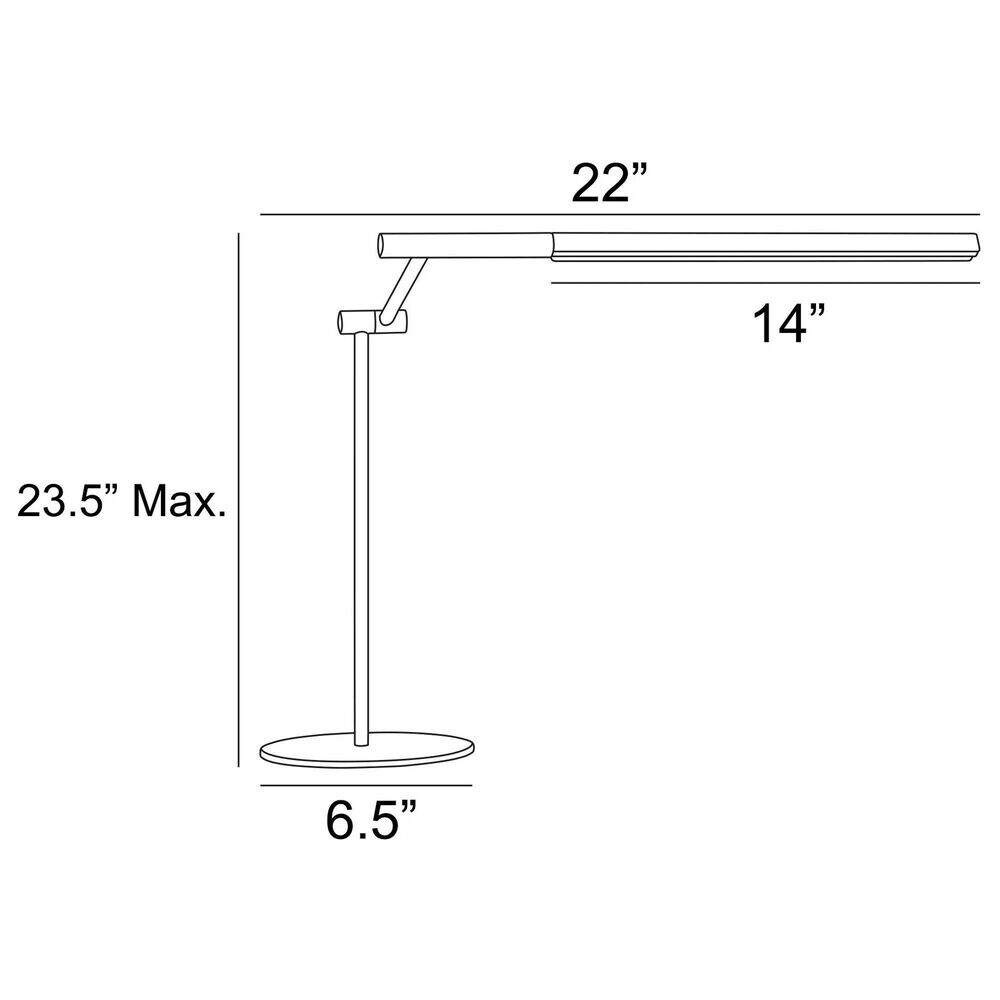 Lite Source Tilla LED Desk Lamp in Black, , large