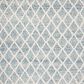 Safavieh Natura NAT711B 6" Round Ivory and Blue Area Rug, , large