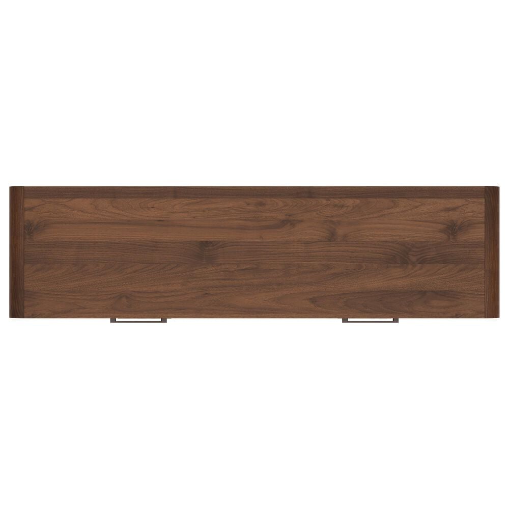 Ashley Fortlorn 6-Drawer Dresser in Walnut Brown, , large