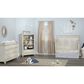 Kingsley Baby Sedona 4-In-1 Lifetime Convertible Crib in Vintage Ivory, , large