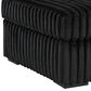 Ashley Midnight-Madness Oversized Accent Ottoman in Onyx, , large