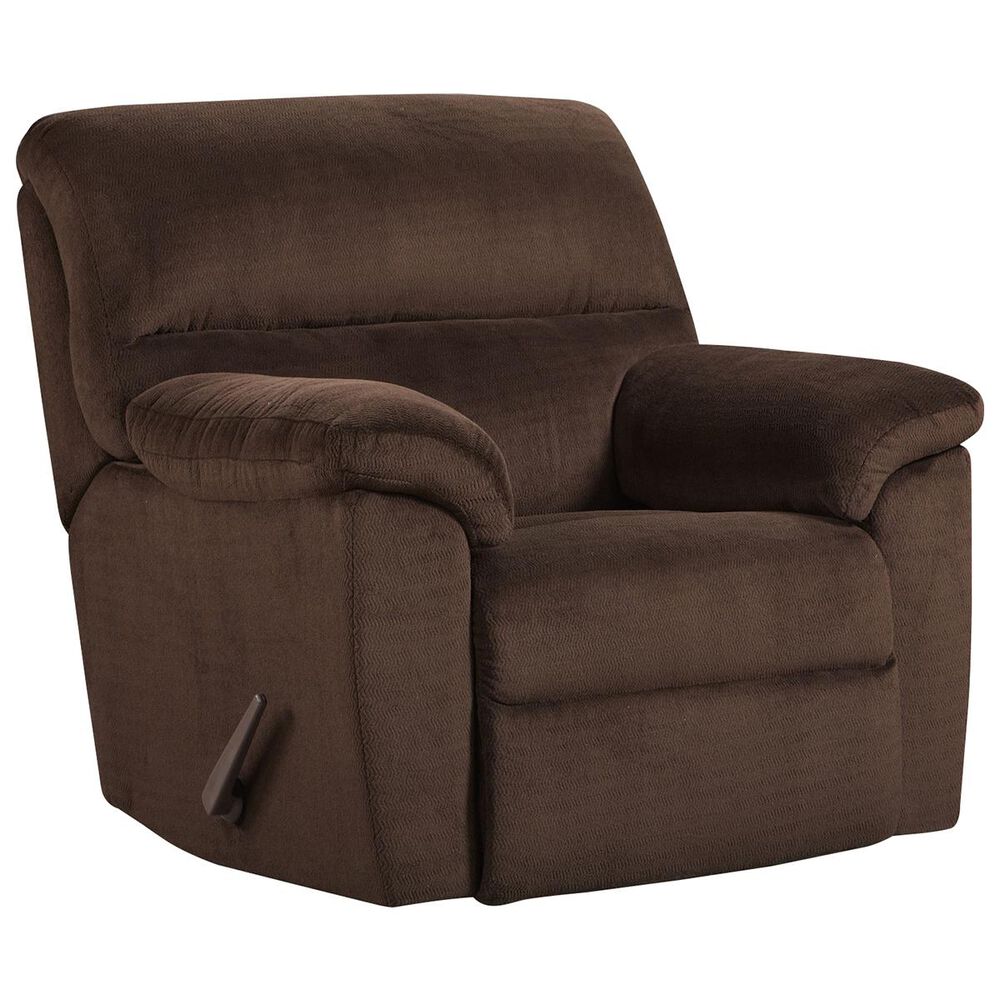 Arapahoe Home Chaise Rocker Recliner in Chevron Mink, , large