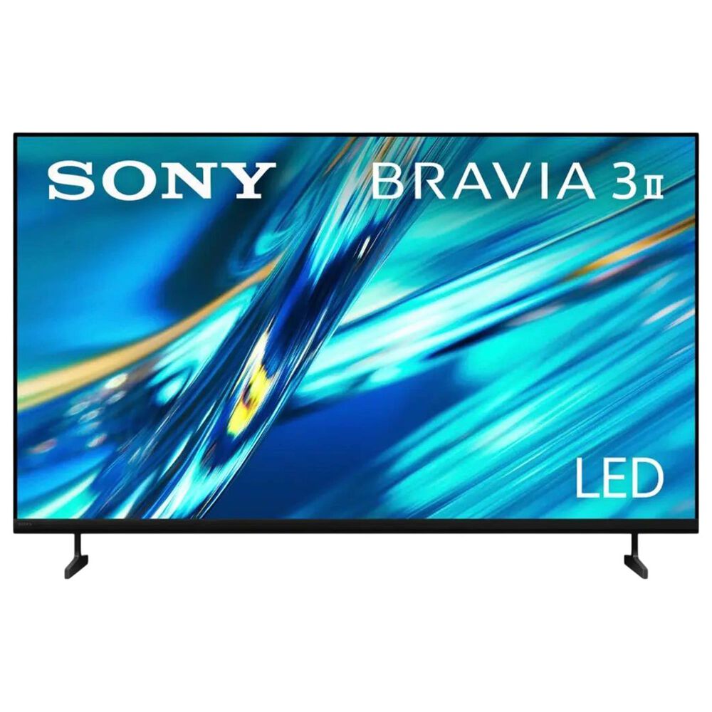 Sony 50" Class Bravia 3 II LED 4K HDR - Smart Google TV with 2 Channel Built-in Tweeter Soundbar in Black, , large