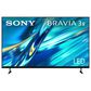 Sony 50" Class Bravia 3 II LED 4K HDR - Smart Google TV with 2 Channel Built-in Tweeter Soundbar in Black, , large