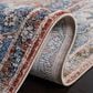 Safavieh Jasmine JSM338P 5"3" Square Rust and Blue Area Rug, , large