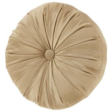 Royal Court Potenza 15" Round Throw Pillow in Gold, , large