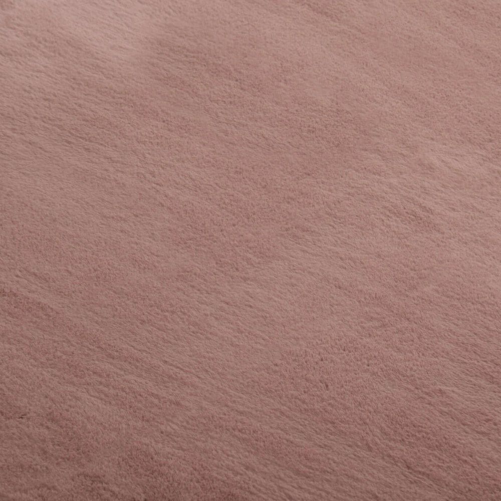 Feizy Luxe Velour 5&#39; x 6&#39;6&quot; Pink Area Rug, , large