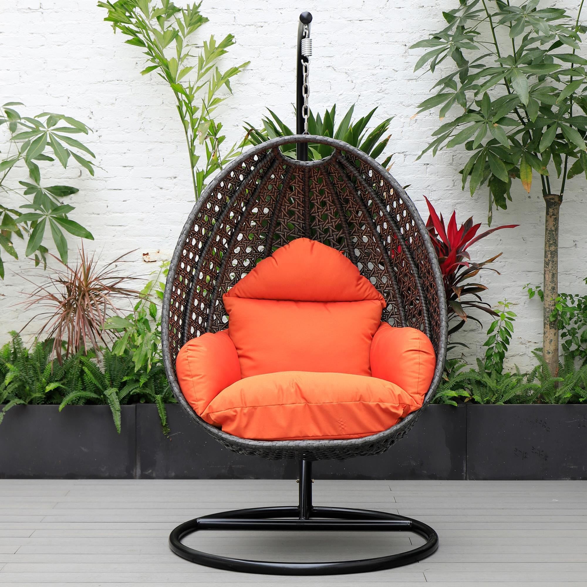 Orange hot sale hanging chair