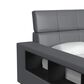 Mayberry Hill Valari Twin Bed with Electronic Features in Grey, , large