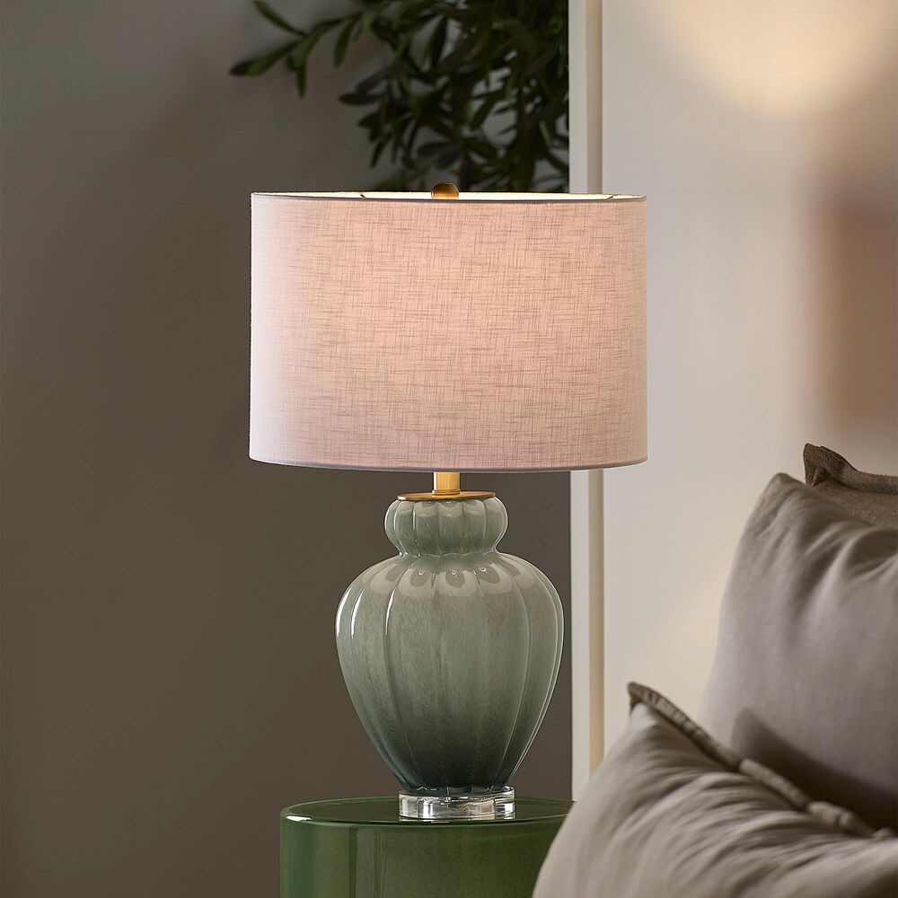 Jamie Young Amberley Table Lamp in Green, , large