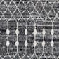 Surya Birch 2" x 3" Black, Charcoal, Gray and Cream Area Rug, , large