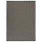 Nourison Horizon HOZ02 Charcoal 8" x 10" Indoor/Outdoor Area Rug, , large