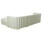 Tov Furniture Callie RAF Sectional in Cream Velvet, , large