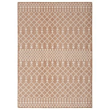 Nourison Positano Southwestern Jute 6" x 9" Indoor/Outdoor Area Rug, , large