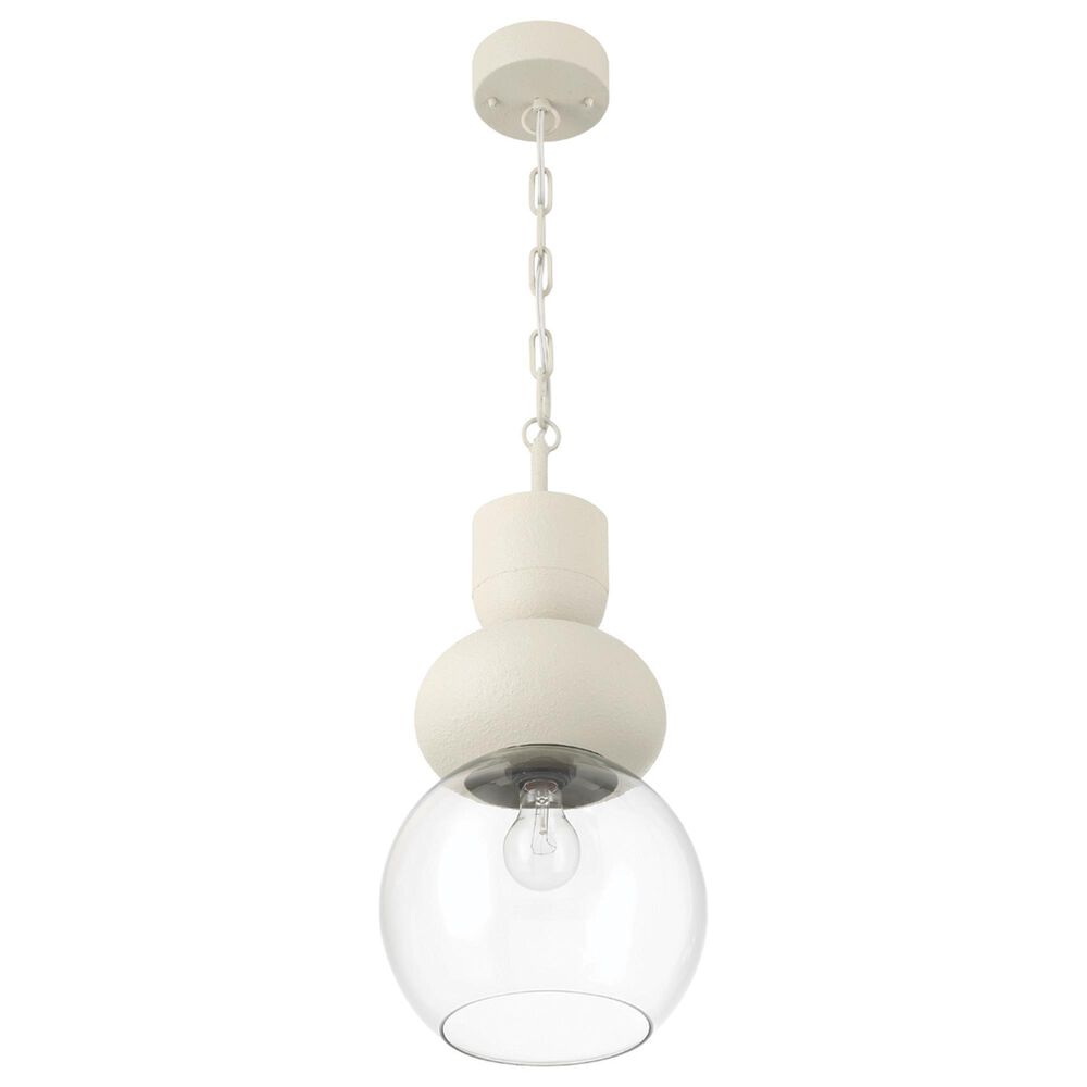 Creative Coop Cannon 1-Light Pendant in Ivory, , large