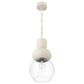 Creative Coop Cannon 1-Light Pendant in Ivory, , large
