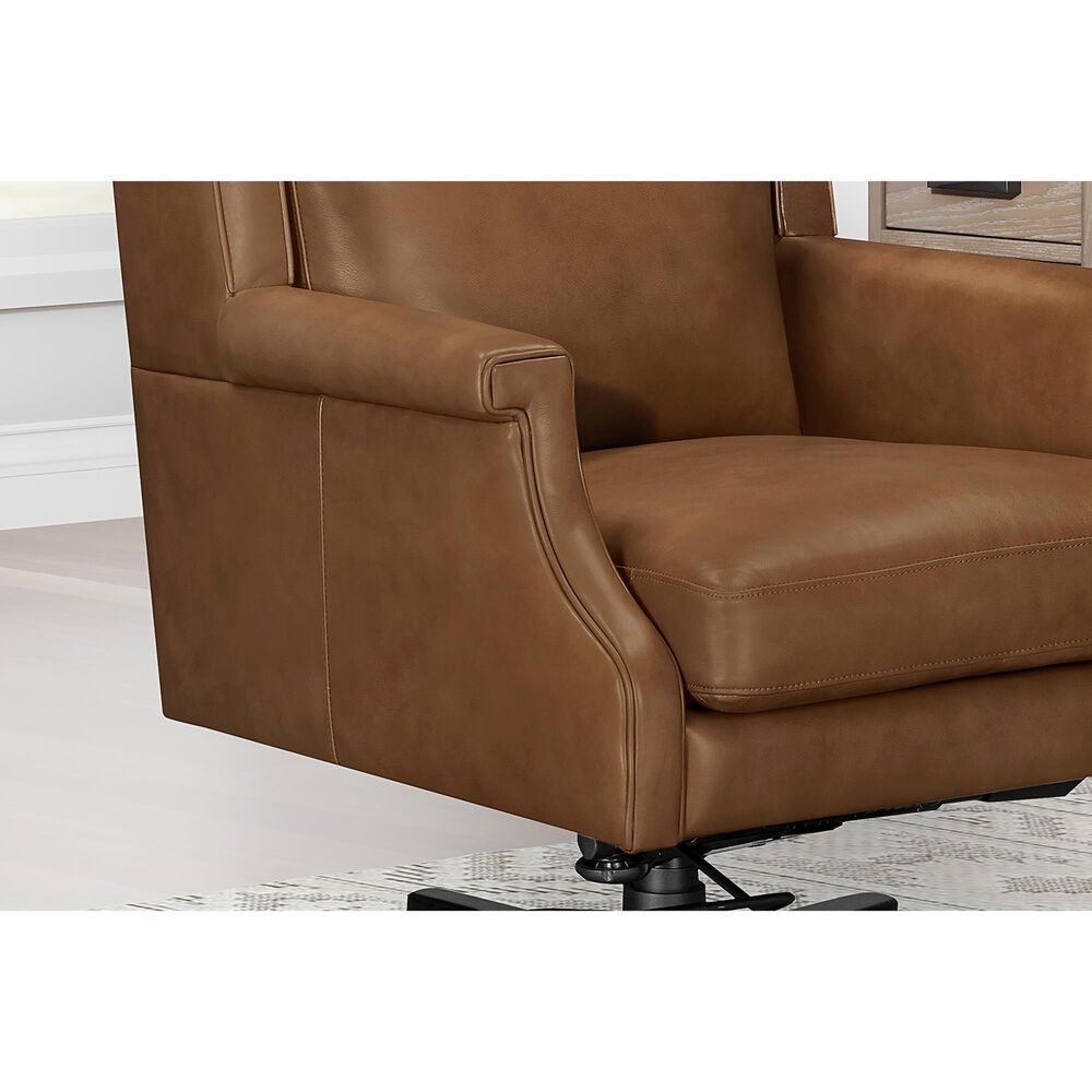 Parker House Leather Desk Chair in Renaissance Chestnut, , large