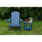 Hearth and Haven Outdoor Lounge Chair with Cup Holder in Navy Blue, , large