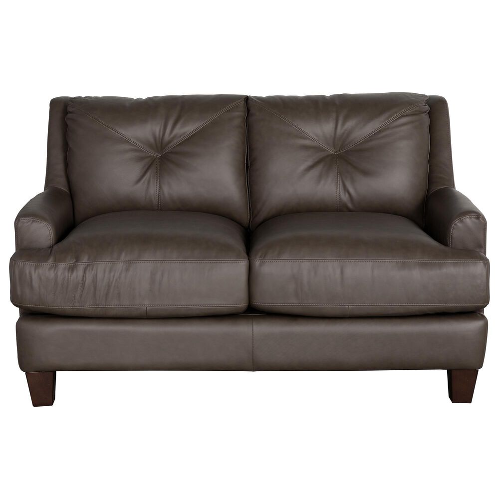 Italiano Furniture Somerset Loveseat in Umber Brown, , large