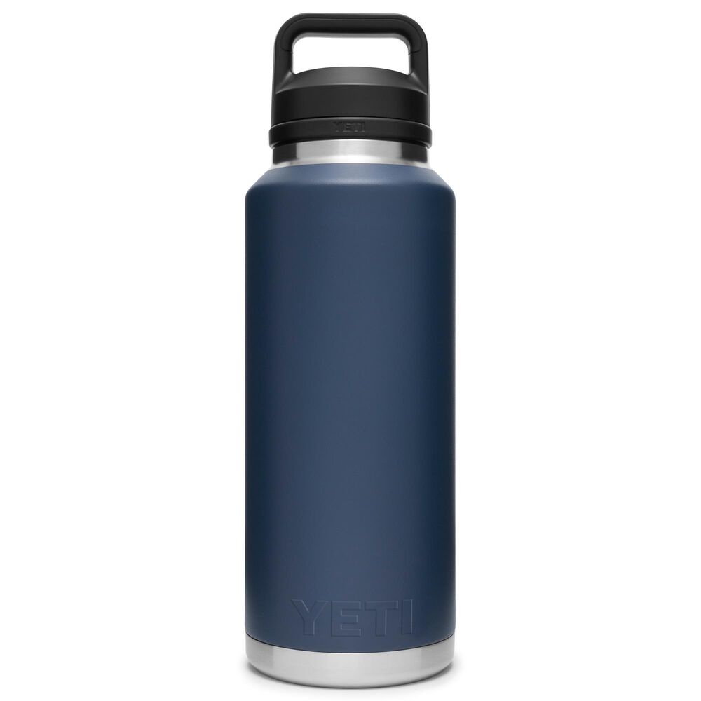 YETI Rambler 64 Oz Water Bottle with Chug Cap in Navy, , large