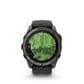 Garmin Fenix 8 Pro Sapphire AMOLED Smartwatch 51mm Carbon Gray DLC Titanium Case with Black and Pebble Gray Silicone Band, , large