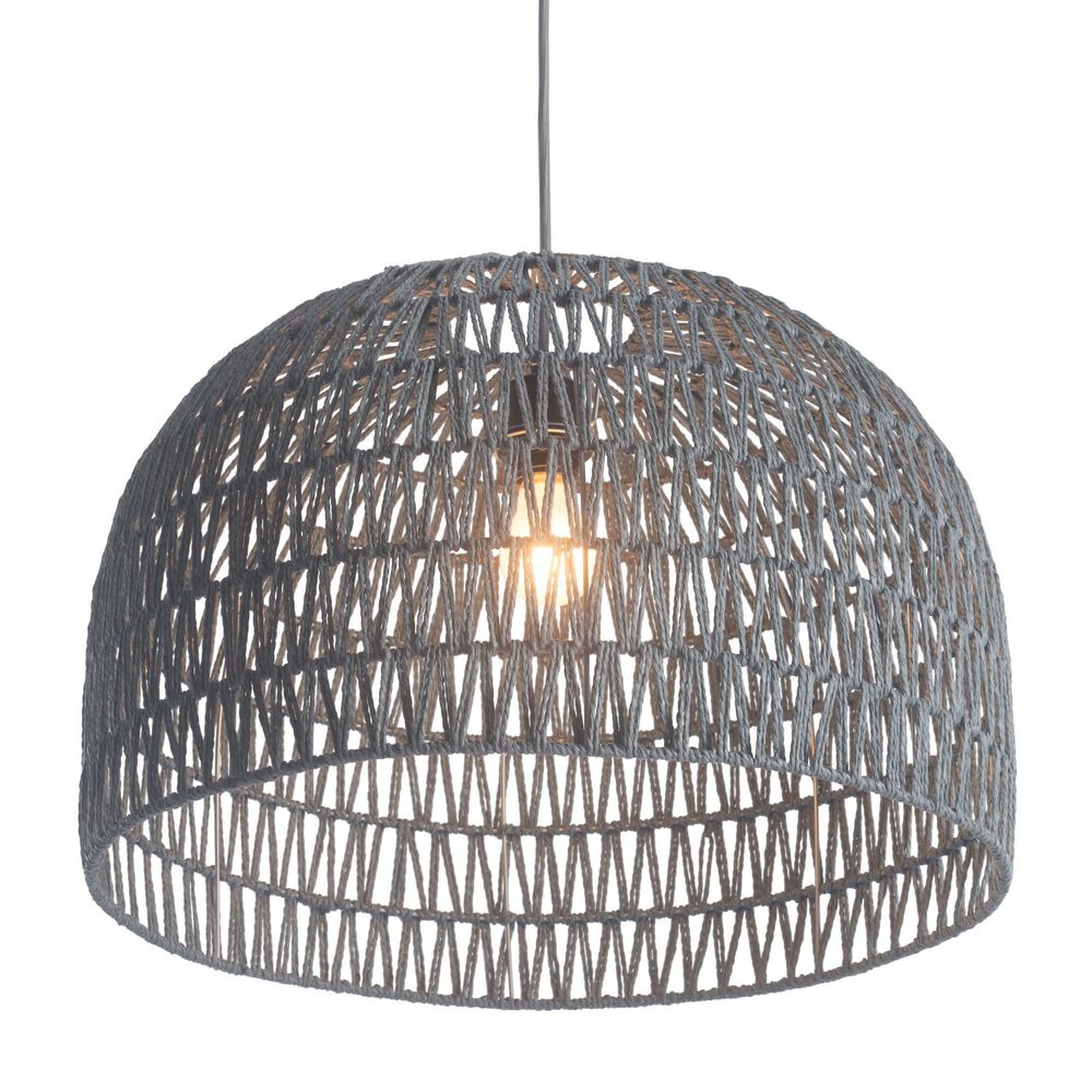 Zuo Modern Paradise Ceiling Lamp in Gray, , large