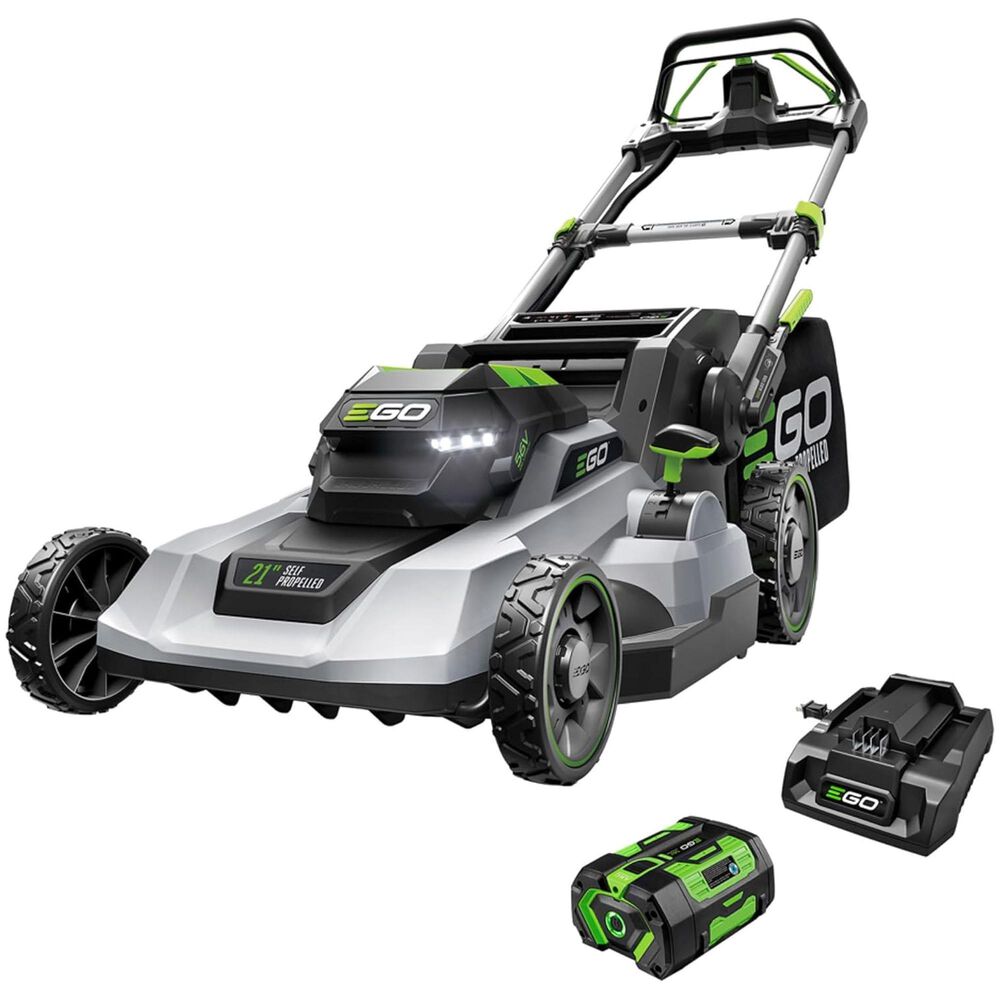 EGO 21" Battery-Powered Self-Propelled Lawn Mower, includes 56V 6.0Ah Battery and 320W Charger, , large