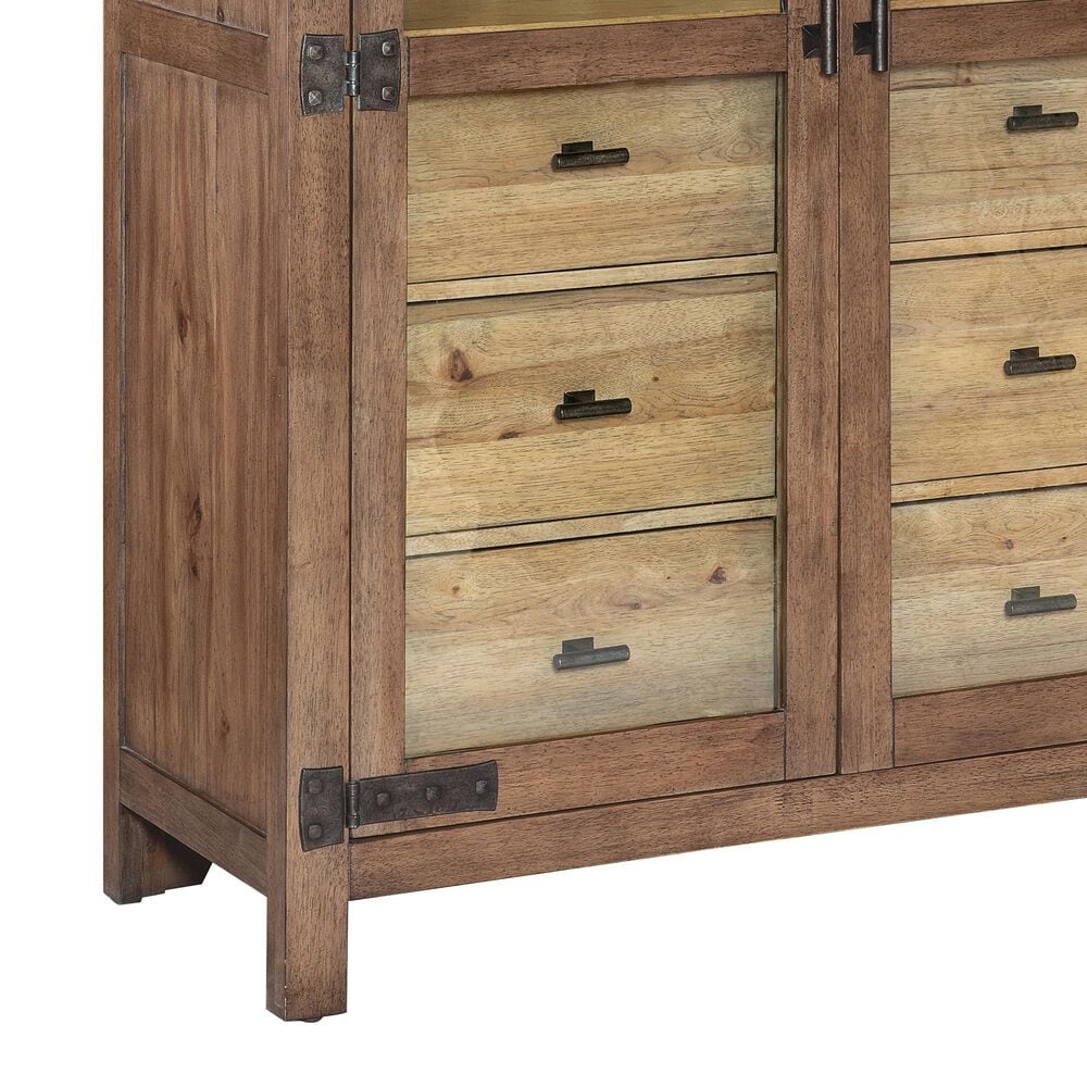 Hooker Furniture Vineyard Row Curio Cabinet in Napa and Sonoma, , large