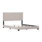 Richlands Furniture Willow Queen Upholstered Panel Bed in Gray Fog, , large