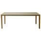 Zuo Modern Kata Outdoor Dining Table in Gray and Brown - Table Only, , large
