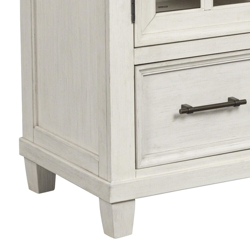 Ashley Shaybrock 3-Piece Queen Bedroom Set in Antique White and Brown, , large