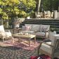 Ashley Clare View Sofa with Beige Cushion in Antique Teak, , large