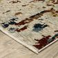 Oriental Weavers Capella Abstract Beige and Multicolor 7"10" x 10"10" Area Rug, , large