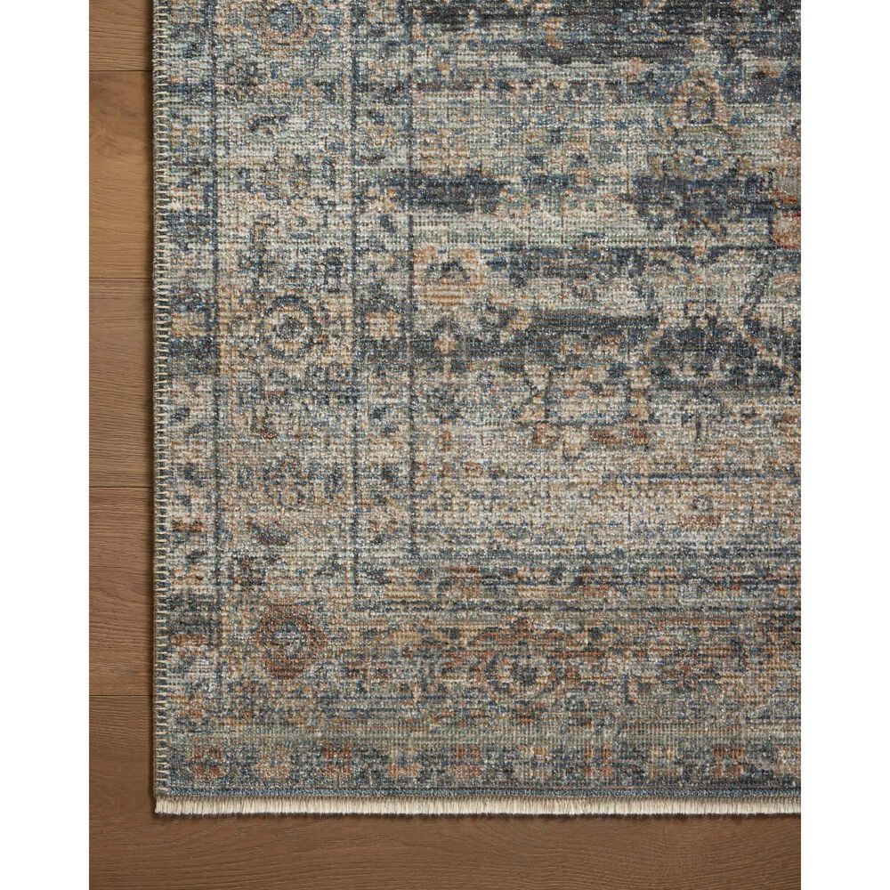 Loloi Heritage 6&#39; x 9&#39; Sky and Sunset Area Rug, , large