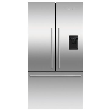 Fisher & Paykel 20.1 Cu. Ft. 3-Door French Door Refrigerator with Ice and Water in Stainless Steel, , large