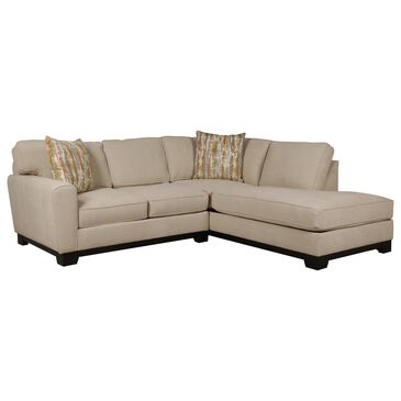 Jonathan Louis Taurus 2-Piece Right Facing Sectional in Camila Sand, , large