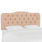 Skyline Furniture Queen Headboard in Velvet Soft Pink, , large