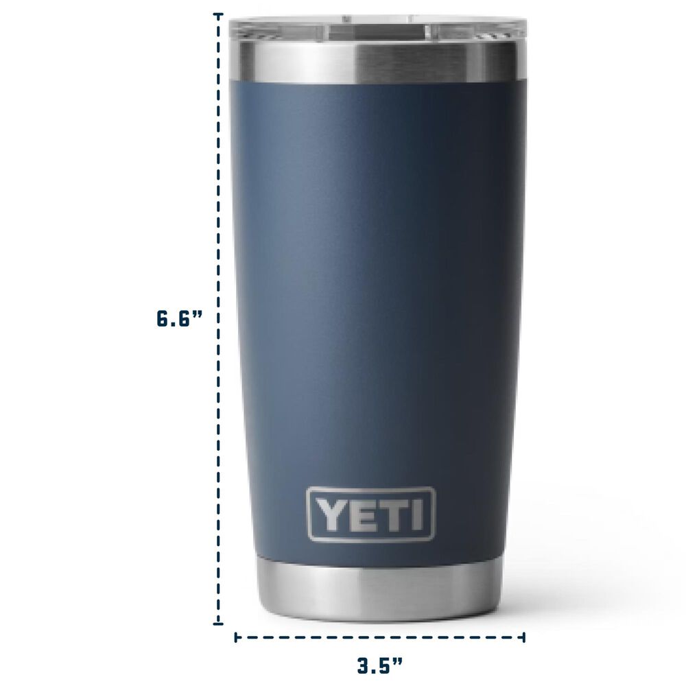 YETI Rambler 20 Oz Tumbler with MagSlider Lid in Lowcountry Peach, , large