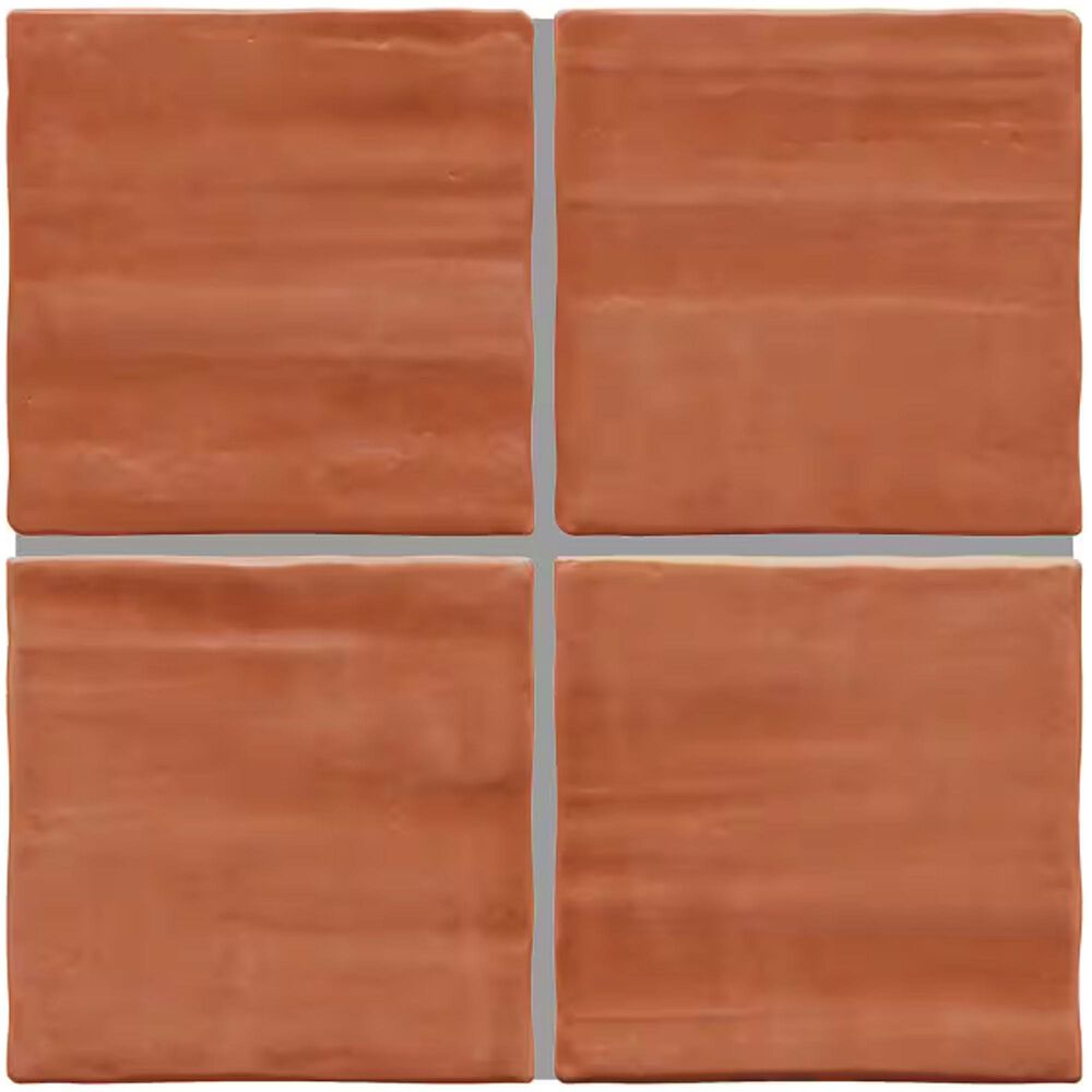 Dal-Tile Artcrafted Cotto 4&quot; x 4&quot; Ceramic Tile, , large