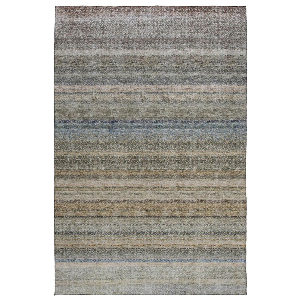 Dalyn Rug Company Burano BU5 3" x 5" Taupe Indoor/Outdoor Area Rug, , large